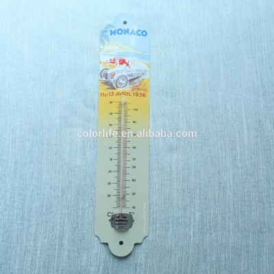 Porcelain metal thermometer