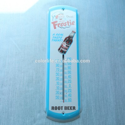 Liquid metal thermometer w/printing thermometer outdoor