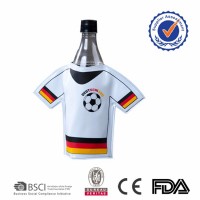 2017 Shanghai factory polo shirt jersey new items beer wine water gel bottle cooler bag football soccer fashion