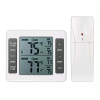 Wireless Indoor Outdoor Thermometer Remote wireless sensor transmits data from 300 feet